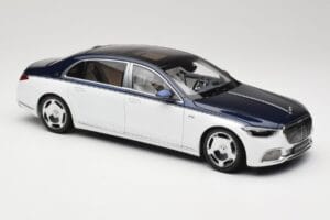 Mercedes Maybach S-Class Z223 Nautical Blue Diamond White Almost Real 1:18 820126 Kovina – slika 6 od 8