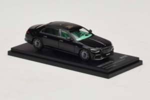Mercedes Maybach S-Class W223 Brabus S850 Masterpiece Obsidian Black Almost Real 1:64 660101001 Kovina – slika 4 od 7