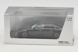 Mercedes Maybach S-Class W223 Brabus S850 Masterpiece Obsidian Black Almost Real 1:64 660101001 Kovina – slika 7 od 7