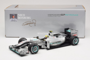 Mercedes MGP W01 #4 N. Rosberg Mercedes GP 2010 Minichamps 1:18 110100004 Kovina – slika 7 od 7