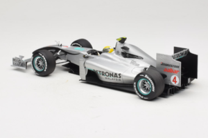 Mercedes MGP W01 #4 N. Rosberg Mercedes GP Showcar 2010 Minichamps 1:18 150100074 Kovina – slika 5 od 7