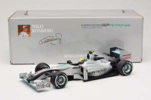 Mercedes MGP W01 #4 N. Rosberg Mercedes GP Showcar 2010 Minichamps 1:18 150100074 Kovina – slika 7 od 7
