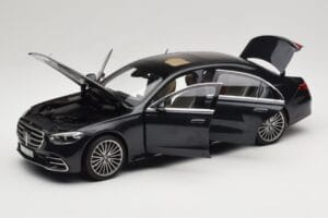 Mercedes S-Class W223 AMG Line Anthracite Blue Norev 1:18 183800 Kovina – slika 2 od 8