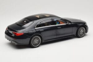 Mercedes S-Class W223 AMG Line Anthracite Blue Norev 1:18 183800 Kovina – slika 3 od 8