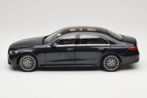Mercedes S-Class W223 AMG Line Anthracite Blue Norev 1:18 183800 Kovina – slika 4 od 8