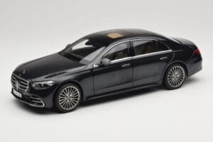 Mercedes S-Class W223 AMG Line Anthracite Blue Norev 1:18 183800 Kovina