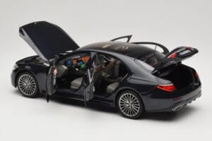 Mercedes S-Class W223 AMG Line Anthracite Blue Norev 1:18 183800 Kovina – slika 5 od 8