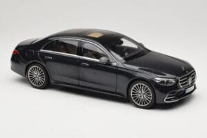Mercedes S-Class W223 AMG Line Anthracite Blue Norev 1:18 183800 Kovina – slika 6 od 8