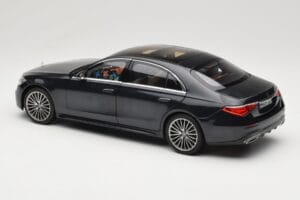 Mercedes S-Class W223 AMG Line Anthracite Blue Norev 1:18 183800 Kovina – slika 7 od 8