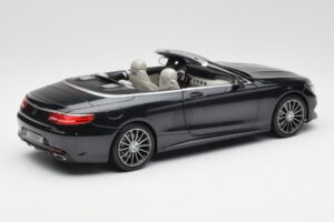 Mercedes S-Class Kabriolet A217 Magnetite Črn Metalik Norev 1:18 B66960354 Kovina – slika 3 od 8
