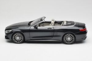 Mercedes S-Class Kabriolet A217 Magnetite Črn Metalik Norev 1:18 B66960354 Kovina – slika 4 od 8