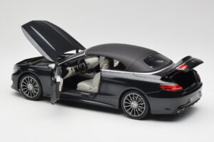 Mercedes S-Class Kabriolet A217 Magnetite Črn Metalik Norev 1:18 B66960354 Kovina – slika 5 od 8