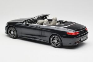 Mercedes S-Class Kabriolet A217 Magnetite Črn Metalik Norev 1:18 B66960354 Kovina – slika 7 od 8