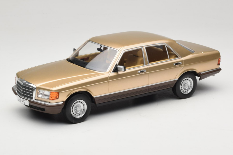 Mercedes S-Class W126 Metallic Beige MCG 1:18 MCG18548 Kovina