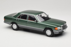Mercedes S-Class W126 Metallic Green MCG 1:18 MCG18549 Kovina – slika 4 od 6