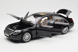 Mercedes S-Class W222 Črn Metallic Norev 1:18 183480 Kovina – slika 2 od 8
