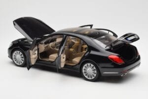 Mercedes S-Class W222 Črn Metallic Norev 1:18 183480 Kovina – slika 5 od 8