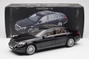 Mercedes S-Class W222 Črn Metallic Norev 1:18 183480 Kovina – slika 8 od 8