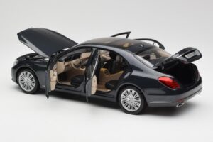 Mercedes S-Class W222 Moder Antracit Metallic Norev 1:18 B66960157 Kovina – slika 5 od 8