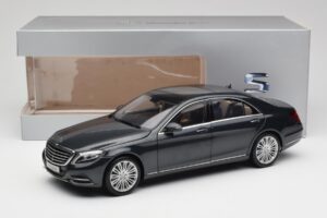 Mercedes S-Class W222 Moder Antracit Metallic Norev 1:18 B66960157 Kovina – slika 8 od 8