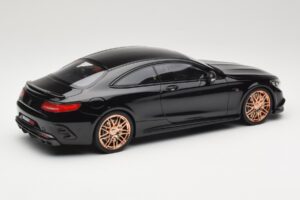 Mercedes S-Class W222 Brabus 850 Črna GT Spirit 1:18 GT110 Smola – slika 2 od 6