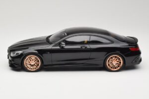 Mercedes S-Class W222 Brabus 850 Črna GT Spirit 1:18 GT110 Smola – slika 3 od 6