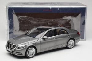 Mercedes S-Class W222 Grey Metallic Norev 1:18 183481 Kovina – slika 8 od 8
