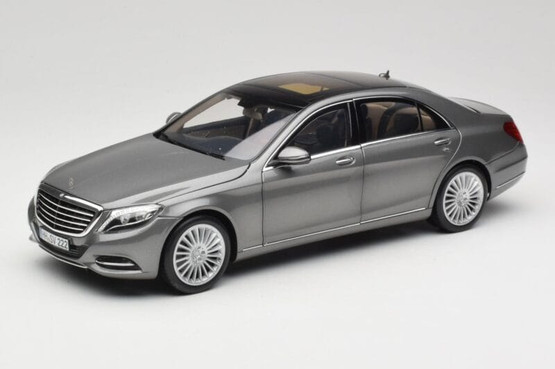Mercedes S-Class W222 Grey Metallic Norev 1:18 183481 Kovina