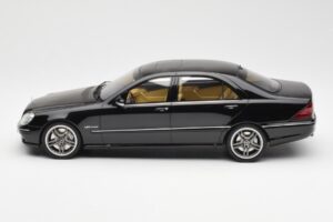 Mercedes AMG S65 W220 Črn Otto 1:18 OT846 Smola – slika 3 od 6