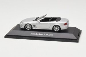 Mercedes SL 55 AMG R230 Srebrna Minichamps 1:43 B66962347 Kovina