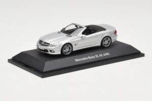 Mercedes SL 65 AMG R230 Srebrna Minichamps 1:43 B66960601 Kovina – slika 2 od 4