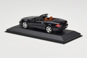 Mercedes SL R230 Črn Minichamps 1:43 B66961922 Kovina – slika 3 od 4
