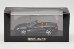 Mercedes SL R230 Črn Minichamps 1:43 B66961922 Kovina – slika 4 od 4