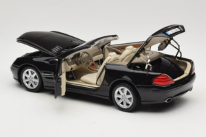 Mercedes SL R129 Črn Minichamps 1:18 B66962171 Kovina – slika 6 od 11