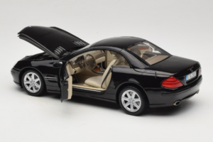 Mercedes SL R129 Črn Minichamps 1:18 B66962171 Kovina – slika 10 od 11
