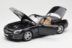 Mercedes SL R231 Magnetite Črna Metalik Norev 1:18 B66960107 Kovina – slika 2 od 9