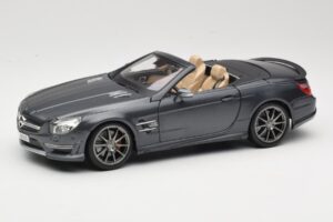 Mercedes SL65 AMG Black Series R230 Matte Black Maisto 1:18 36198 Kovina