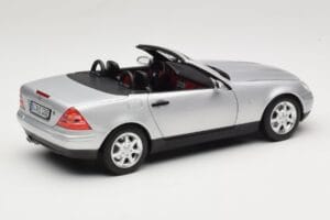 Mercedes SLK R170 Brilliant Silver Norev 1:18 183020 Kovina – slika 3 od 9