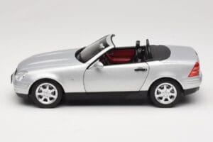 Mercedes SLK R170 Brilliant Silver Norev 1:18 183020 Kovina – slika 4 od 9