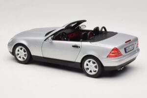 Mercedes SLK R170 Brilliant Silver Norev 1:18 183020 Kovina – slika 8 od 9