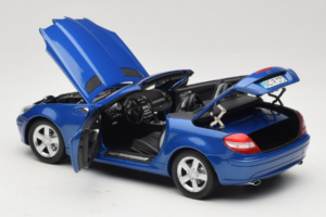 Mercedes SLK R171 Blue Metallic Minichamps 1:18 100033131 Kovina – slika 7 od 11