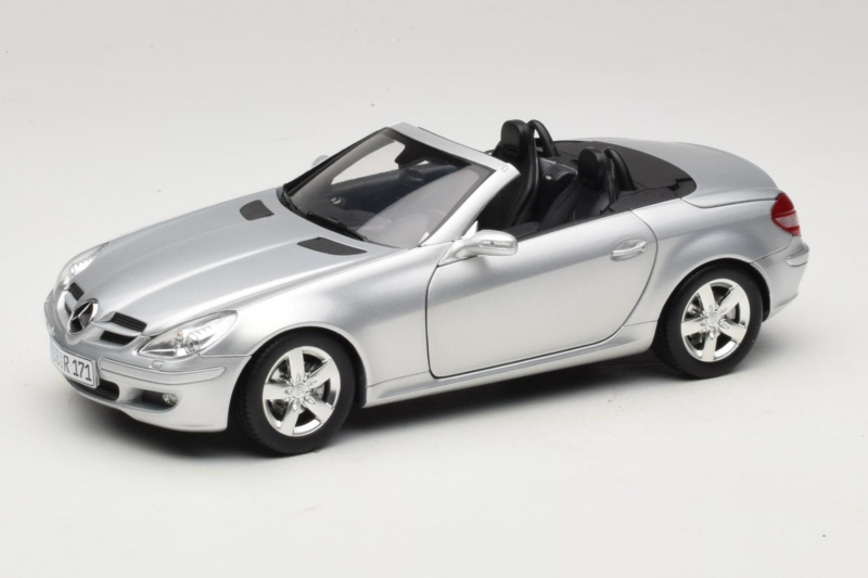 Mercedes SLK R171 Srebrn Minichamps 1:18 B66962318 Kovina