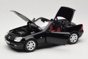 Mercedes SLK200 R170 Črn Norev 1:18 B66040714 Kovina – slika 2 od 9