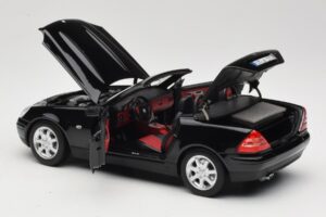 Mercedes SLK200 R170 Črn Norev 1:18 B66040714 Kovina – slika 6 od 9