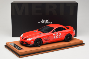 Mercedes SLR McLaren 722 Edition Rdeč IVY Merit 1:18 REMC030 Smola – slika 7 od 7
