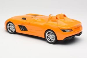 Mercedes SLR McLaren C199 Stirling Moss AMG Solarbeam Metallic Minichamps 1:18 100038400 Kovina – slika 7 od 8