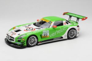 Mercedes AMG SLS C197 GT3 MS Racing #22 V. Sigacev / C. Stoll ADAC GT Masters 2011 Minichamps 1:18 151113102 Kovina