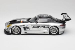 Mercedes AMG SLS C197 GT3 Team AMG China #96 M. Hakkinen / C. Cheng Zhuhai 6th 2011 Minichamps 1:18 151113196 Kovina – slika 3 od 6