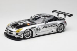 Mercedes AMG SLS C197 GT3 Team AMG China #96 M. Hakkinen / C. Cheng Zhuhai 6th 2011 Minichamps 1:18 151113196 Kovina