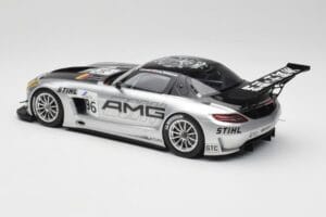 Mercedes AMG SLS C197 GT3 Team AMG China #96 M. Hakkinen / C. Cheng Zhuhai 6th 2011 Minichamps 1:18 151113196 Kovina – slika 5 od 6